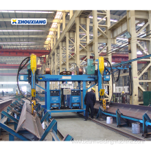 Steel Structure Production Line H Beam Welding Machine